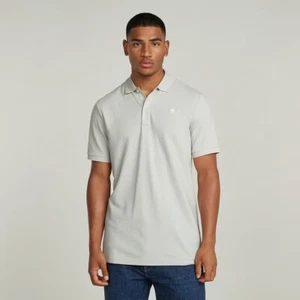 G Star Raw Poloshirt Grau Dunda Slim Fit Premium Stretch 95% Bio Baumwolle - Bild 1 von 3