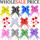 100pc Pull Bows 30mm Large Small Gift Wrap Florist Ribbon Wedding Car Decoration