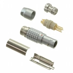 Lemo PHG.0B.304.CLLD52 CONN RCPT FMALE 4P GOLD SLDR CUP - Bild 1 von 2