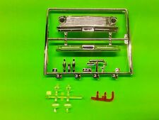 1963 Nova Chevy II Station Wagon 1/25 Chrome Bumpers Grill Head Lamp Tail Lamps