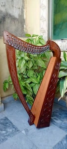 22 String Roosebook Heather Harp W/chelby Levers&Gig bag - Picture 1 of 5