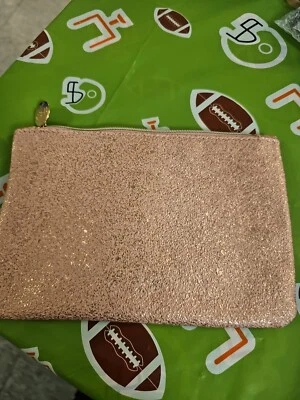  Ipsy Glam Makeup Bag, Pink,  Gold  Bag  ONLY - Image 1 of 3