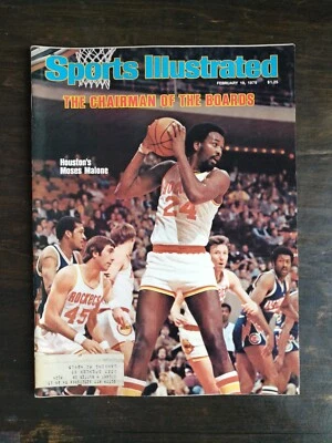 Sports Illustrated 19 de febrero de 1979 Moses Malone Houston Rockets 124 Foto 1 de 2