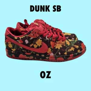 Nike SB Dunk Low Pro QS Wizard of Oz Poppy Field Size 9 (FZ1291-600) - Picture 1 of 6