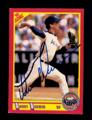 Danny Darwin Autogrammkarte Original Signiert Baseball + A 211257 - Bild 1 von 2