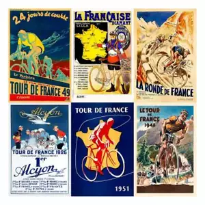 Bike Cycling Tour France Metal Signs Retro Vtg Home Décor Man Cave Wall Art Gift - Picture 1 of 141