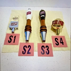 Vintage Schlitz Draft Beer Tap Handles (4) LQQK At All The Photos! - Picture 1 of 15