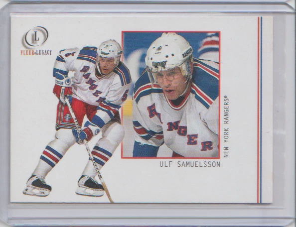 2001-02 Fleer Legacy #24 Ulf Samuelsson New York Rangers - Image 1 of 1