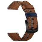 Premium Quality Leather Quick Release Watch Strap Band 20mm 22mm Black Brown UK