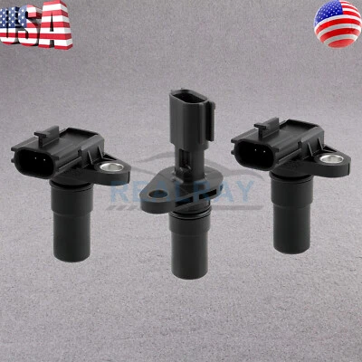 Sensor de velocidad de salida de entrada 3 piezas para Infiniti JX35 QX60 VQ35DE QR25DER 2013-2015 Foto 1 de 4