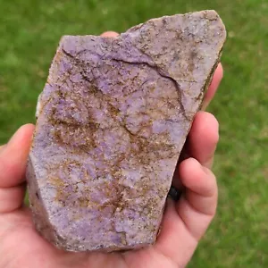 GIADA VIOLA LAPIDARIO INTAGLIO GREZZO GREZZO DI TACCHINO 1 LIBBRA 15,2 OZ - Foto 1 di 6
