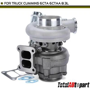 New Turbo Turbocharger for Truck Cummins 6CTA 6CTAA 8.3L Komatsu SAA6D114E HX40W - Picture 1 of 8