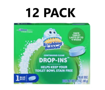 Vanish Scrubbing Bubbles Drop-Ins, 1,7 Oz, Pacote com 12, Padrão - Imagem 1 de 3