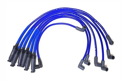 280Z Maxima 2.4L 2.8L High Performance 10 mm Blue Spark Plug Wire Set 28221B - Image 1 of 2