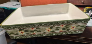 Temp-Tations Presentable Ovenware Old World Casserole Baking Dish 10.75"X13" - Picture 1 of 3