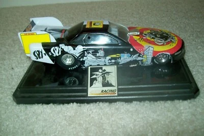 1998 Spy vs. Spy Jerry Toliver Die-Cast Racing Car  1:24 Scale  W/ Display Stand - Image 1 of 4