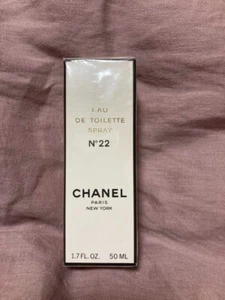 Chanel Nº 22 Eau de Toilette Spray 50ml 1.7oz 50ml con CAJA HY1 - Imagen 1 de 3