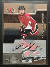 2001-02 In the Game Be A Player Signature Series Autograph #164 Radek Bonk AUTO