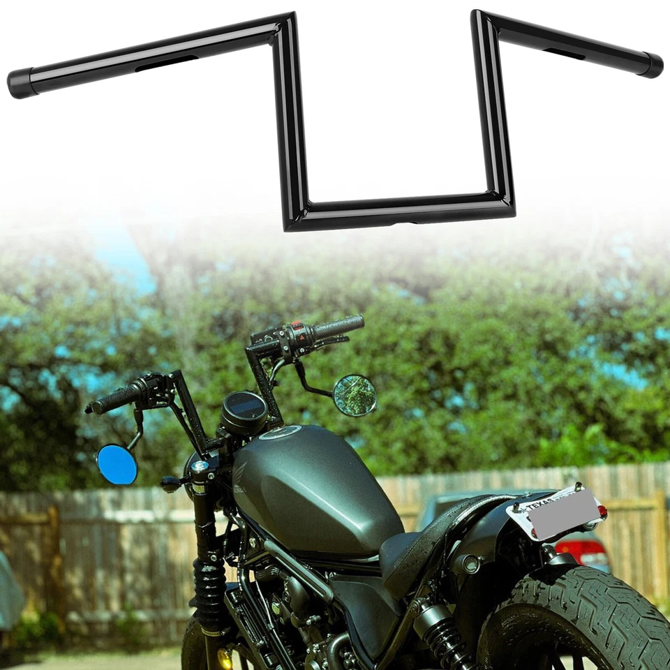 Для мотоцикла Honda Rebel CMX 1100 500 300 250 1 дюйм 25 мм руль подъем 8 дюймов Z-Bar - Изображение 1 из 4