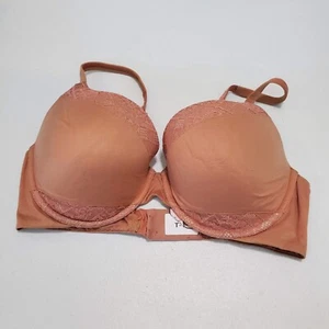 Victoria's Secret Women Bra 34DD Orange Body by Perfect Shape Lace Underwire - Picture 1 of 8