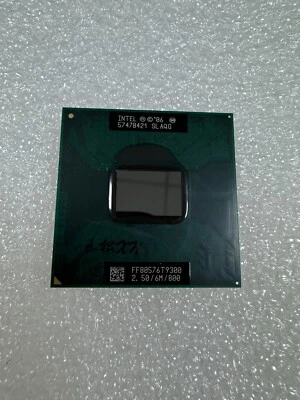 Intel Core2 Duo Mobile T9300 2.5 6M 800 FSB800 Socket P Processor CPU - Image 1 of 4