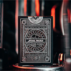 Mazzo di carte Star Wars Dark Side Silver Edition (Graphite Grey) by Theory11