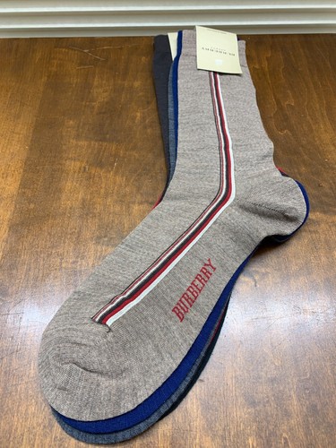 NOS 3 paia di calze Burberry spedizione gratuita!