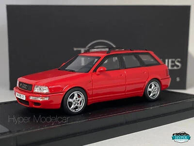 TOPMARQUES 1/43 AUDI A4  RS2 AVANT 1994 RED ART. TM43-026C - Immagine 1 di 3