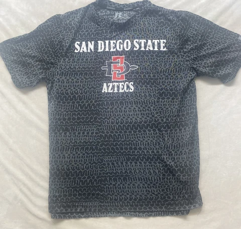 SDSU Shirt Mens Medium Black San Diego State Aztecs Cover