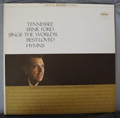 Tennessee Ernie Ford Sings The World’s Best-Loved Hymns Double LP Record VG+/VG+ Foto 1 de 4