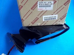 Genuine Lexus Gx470 Outer Mirror Assy Black Passenger Side 87910-6A431-C0 - Bild 1 von 1
