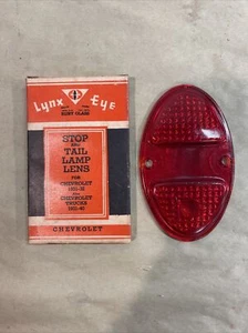 Lente de lámpara trasera de vidrio Chevrolet 1931-32 y 1931-40 camioneta Chevy de nuevo - Imagen 1 de 10
