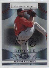 2008 Donruss Threads Rookie Platinum Signatures /25 Trevor Reckling #131 Auto