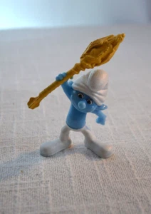 Smurfs Clumsy PVC Toy Figure McDonalds 2011 Peyo 4" Smurf - Picture 1 of 12