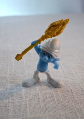 Smurfs Clumsy PVC Toy Figure McDonalds 2011 Peyo 4" Smurf - Image 1 of 4
