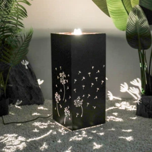 23.6in Dandelion Lamp Ornament Indoor&Outdoor Water Fountains Office Home Decor - Picture 1 of 11
