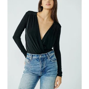 NWT FREE PEOPLE Turnt Bodysuit / Black - Picture 1 of 7