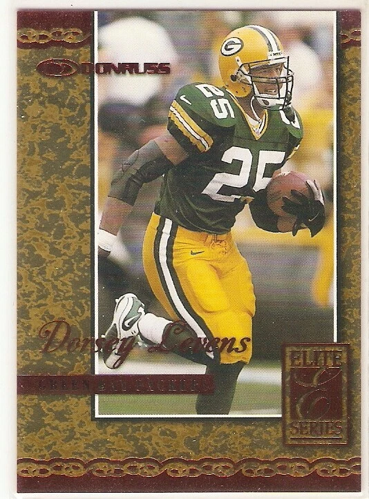 DORSEY LEVENS SERIAL /2500 2000 DONRUSS ELITE SERIES ES-24 GREEN BAY PACKERS - Image 1 of 1