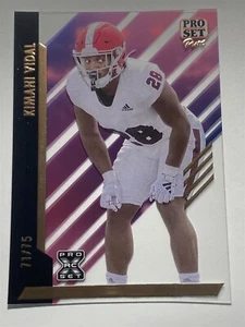 KIMANI VIDAL chargers 2024 Leaf Pro Set Pure #138 XRC Bronze 71/75 (F5) - Picture 1 of 2
