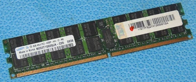 Samsung 8GB PC2-4200P 533Mhz 4Rx4 ECC REG 240P M393T1G60QJA-CD5 IBM FRU 77P7504 - Image 1 of 4