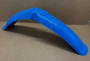 Front Mudguard Universal High Bultaco Montesa Puch Blue (REF #3) - Picture 1 of 4