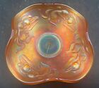 VINTAGE CARNIVAL BEAUTIFUL FENTON MARIGOLD KITTENS FOUR SIDED UP BOWL