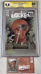 LOCKE & KEY #1 CGC SS 9.8 Signed Jay Fotos Peach Momoko Cover - Picture 1 of 2