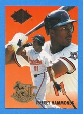 1994 Ultra Second Year Standout #3 Jeffrey Hammonds Orioles