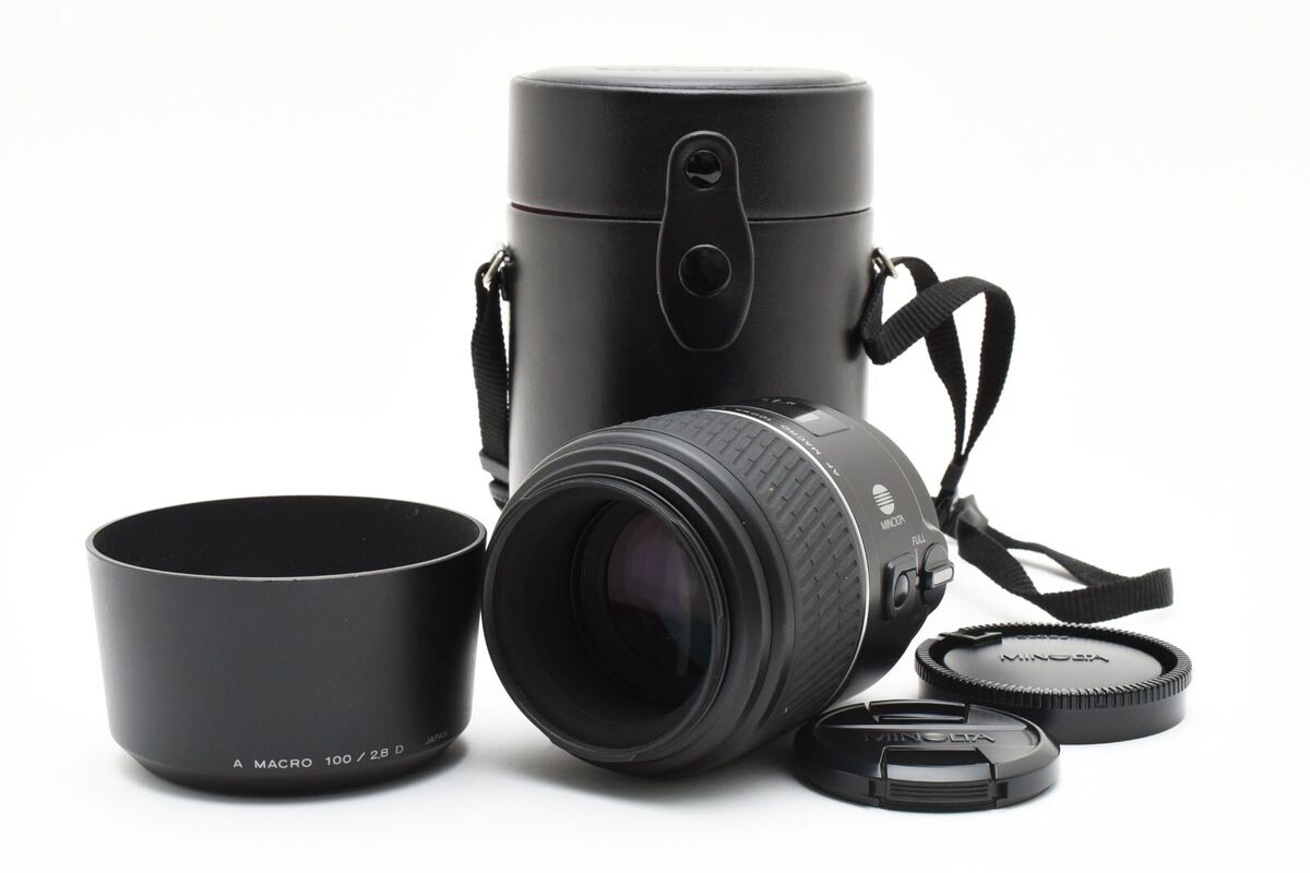 Minolta f/2.8 Camera Lenses 100mm Focal for sale | eBay Minolta f/2.8 Camera Lenses 100mm Focal for sale | eBay