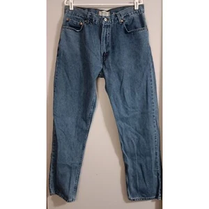 Levi's 505 Medium Wash 36x32 Regular Fit Casual Outdoor Work Denim Jeans - Picture 1 of 5