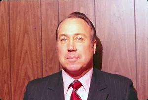 Original AP Duke Snider in Suit 60's70's Slide/Transparency Dodgers T0379 - Picture 1 of 1