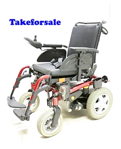 Invacare Kite Elektrorollstuhl 6 km/h Rollstuhl bis 130 kg SB 41 cm Akkus TFS202 - Bild 1 von 6
