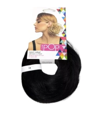 Pop by Hairdo Envoltura Ondulada Cabello Sintético Ébano R2 Tru2Life Respetuoso con el Calor Nuevo Foto 1 de 2
