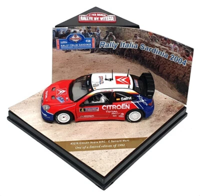 Citroen Xsara WRC #4 Sardegna Rally 2004 Sainz Marti Vitesse 43216 1:43 Rally - Immagine 1 di 4